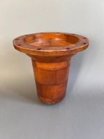Vase – Antike Gussvorlage INDUSTRIE Rohrende Holz um 1920